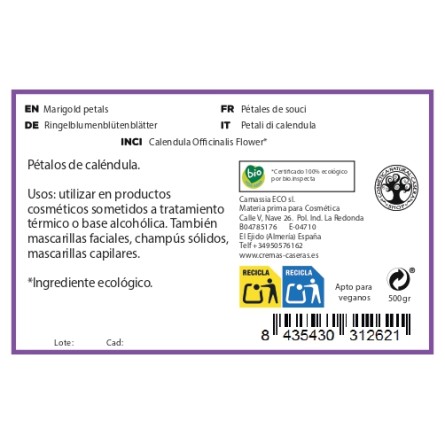 Pétalos de caléndula BIO