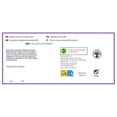 Rosa Mosqueta BIO molida