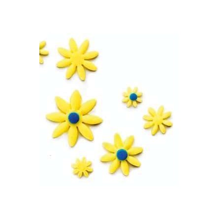 Set de 4 cortadores con expulsor margarita