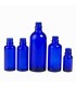 Botella vidrio azul 50 ml (DIN18)