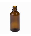 Botella vidrio ámbar 50 ml (DIN18)