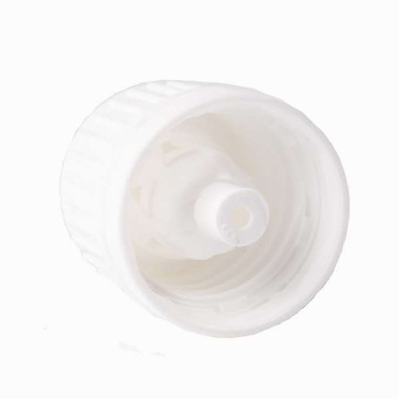 Tapón gotero DIN18 color blanco