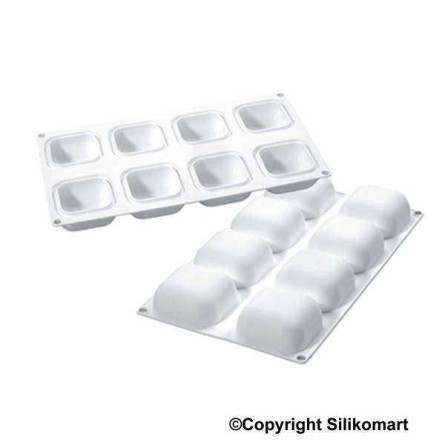 Molde de silicona 8 Joyas 3D