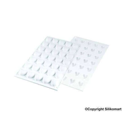Molde de silicona 35 Mini-Corazones