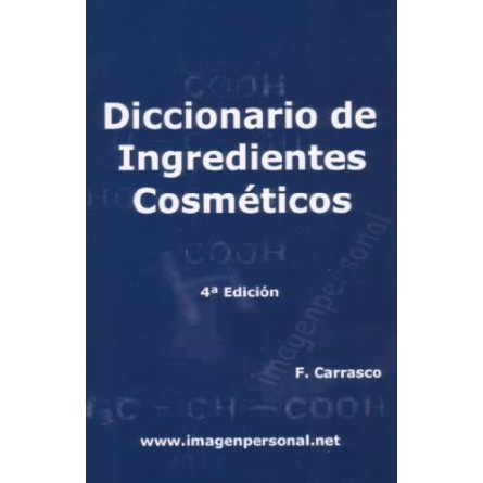 Libro - Diccionario de ingredientes cosméticos