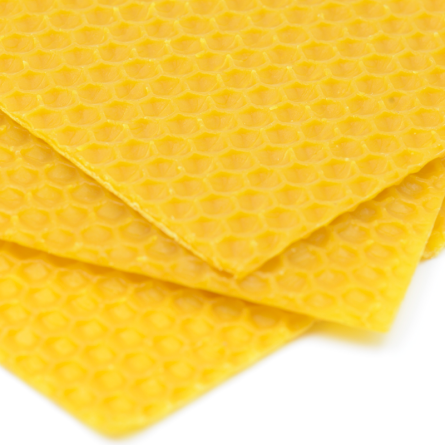 Cera de abeja virgen (láminas)