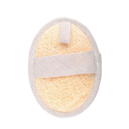 Manopla de baño de lufa