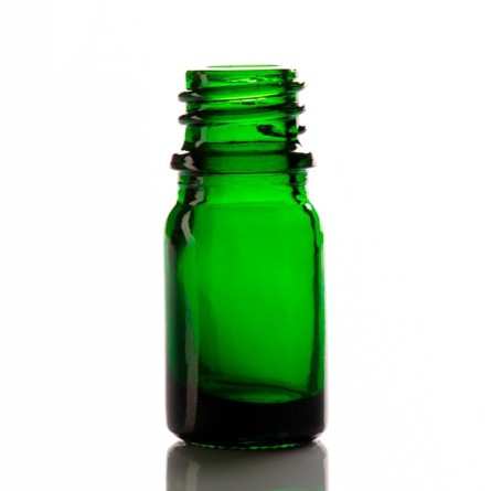 Botella vidrio verde 5ml
