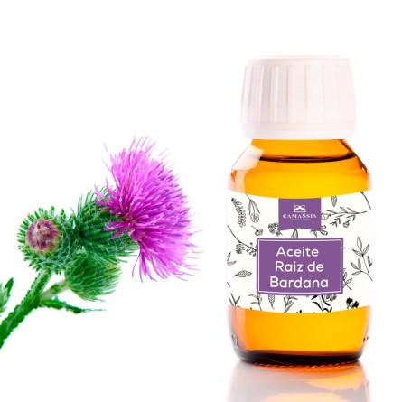 aceite de raiz de bardana