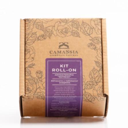Kit Roll-on Aromaterapia "Refresh"