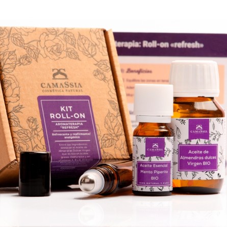Kit Roll-on Aromaterapia "Refresh"