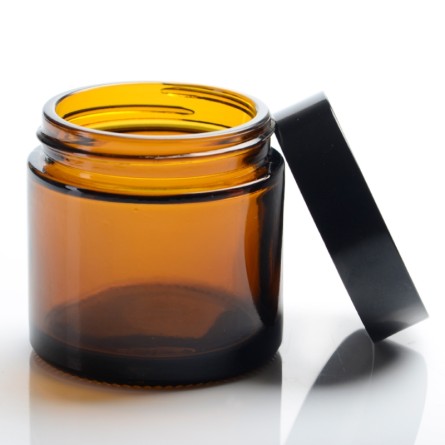 Tarro vidrio ambar 60ml