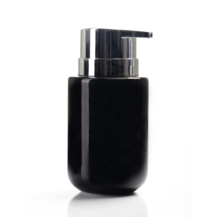 Dispensador de jabón negro