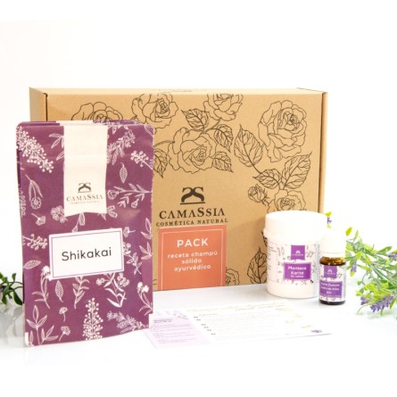 Pack Receta Champú solido Ayurvédico