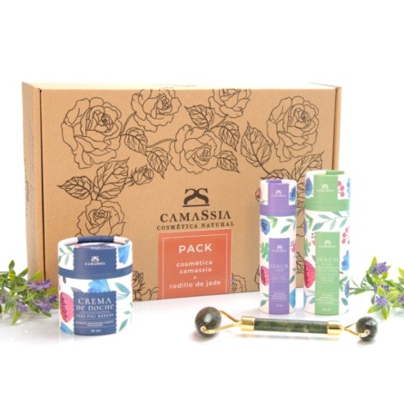 Pack Cosmética Camassia + Rodillo de jade