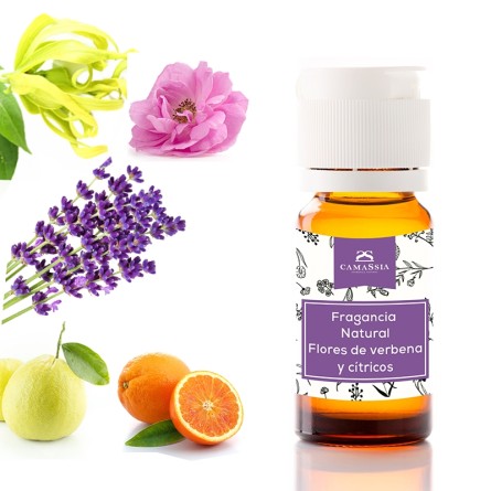 Fragancia natural Flores de verbena y cítricos