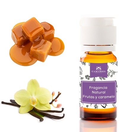 Fragancia natural Frutas y caramelo