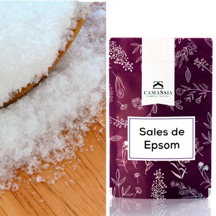 Sales de epsom ( sulfato de magnesio )