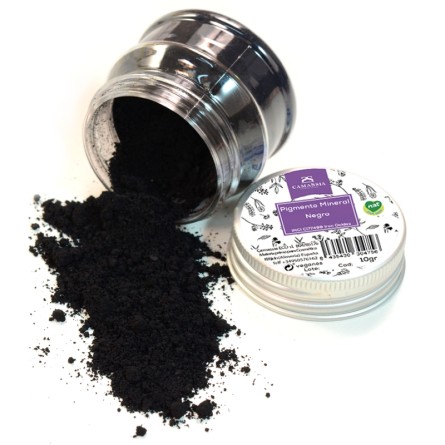 Pigmento mineral en polvo Negro 10gr