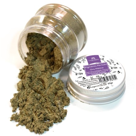 Pigmento perlado en polvo Oro pátina (Mica)