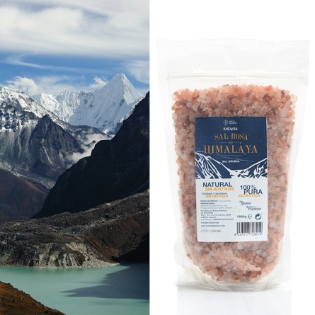 Sal rosa gruesa del Himalaya 1kg