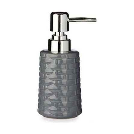 Dispensador de jabón gris