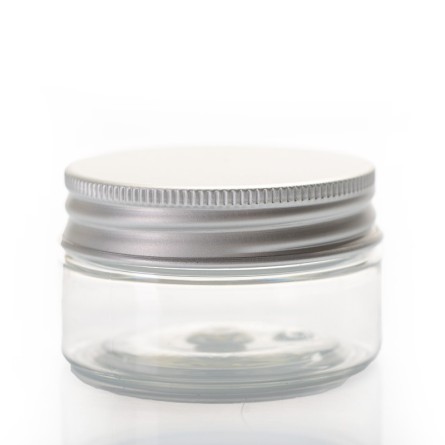 Tarro PET con tapa de aluminio 25 ml