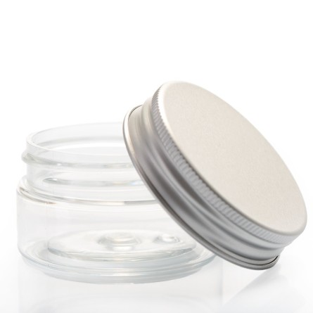 Tarro PET con tapa de aluminio 25 ml