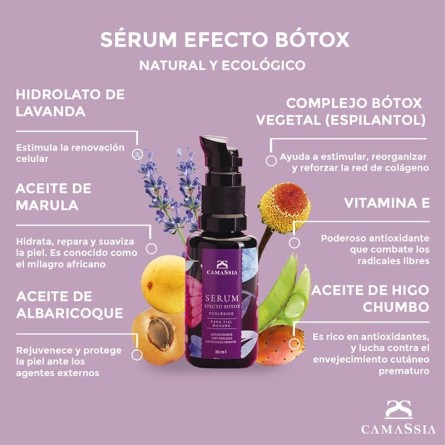 Serum efecto botox Camassia