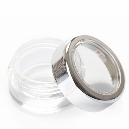 Tarrito con tapa plateada 5gr/6ml