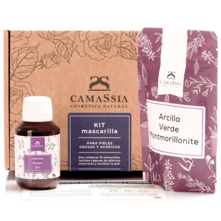Kit mascarilla piel grasa acneica