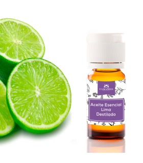Aceite esencial lima (citrus aurantifolia) destilado