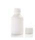 Botella HDPE con tapón blanco 100 ml
