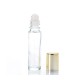 Envase Roll-on 10 ml con tapón de oro