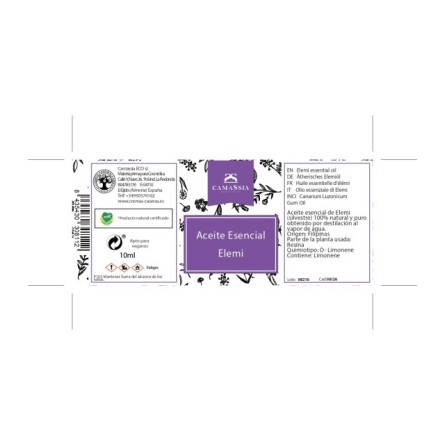 Aceite esencial elemi