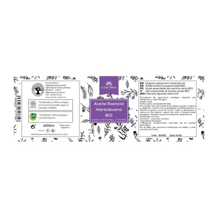 Aceite esencial hierbabuena BIO