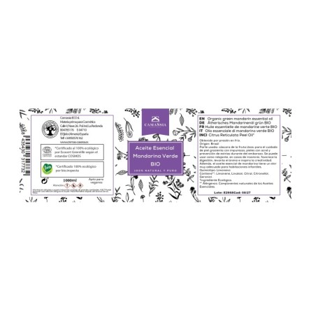 Aceite esencial mandarina verde BIO