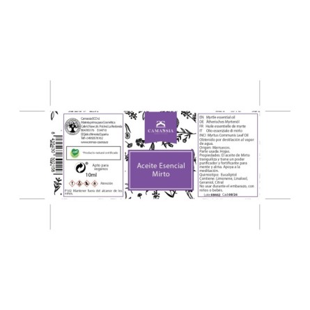Aceite esencial mirto