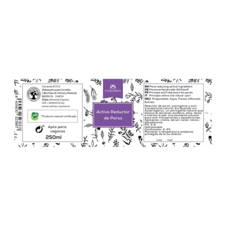 Activo Reductor de Poros