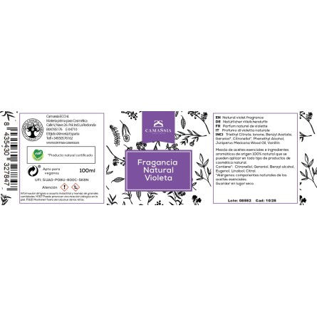 Fragancia natural Violeta