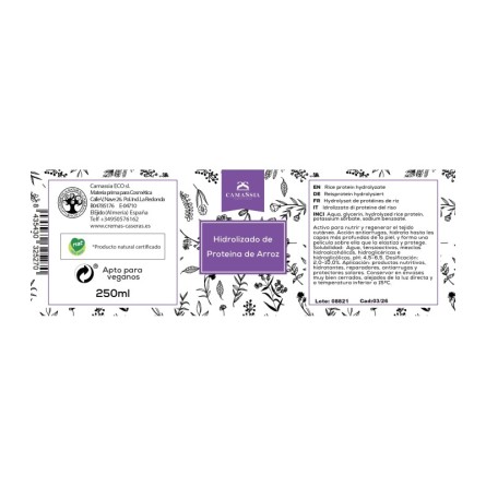 Hidrolizado de Proteína de Arroz