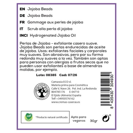Jojoba Beads (Perlas de Jojoba)