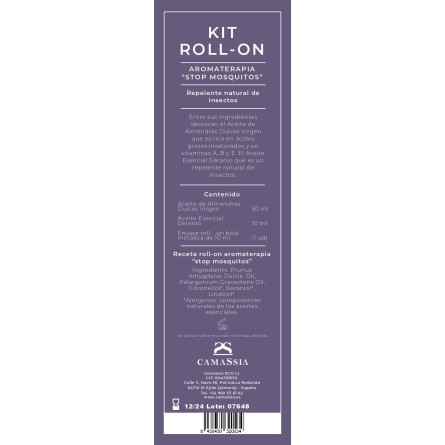 Kit Roll-on Aromaterapia "Stop Mosquitos"