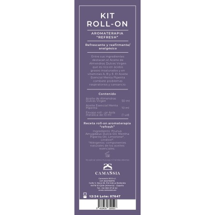 Kit Roll-on Aromaterapia Refresh