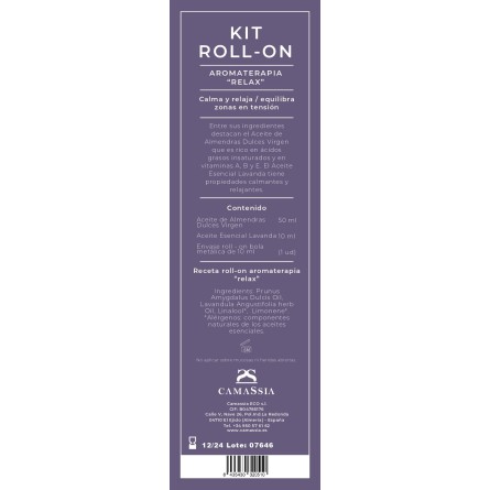Kit Roll-on Aromaterapia Relax