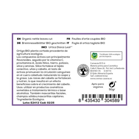 Ortiga BIO (Urtica Dioica) - Planta cortada