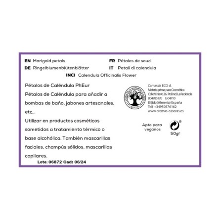 Pétalos de caléndula BIO