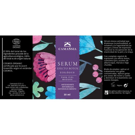Sérum efecto Bótox