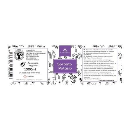 Sorbato de potasio