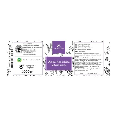 Vitamina C Ácido ascórbico